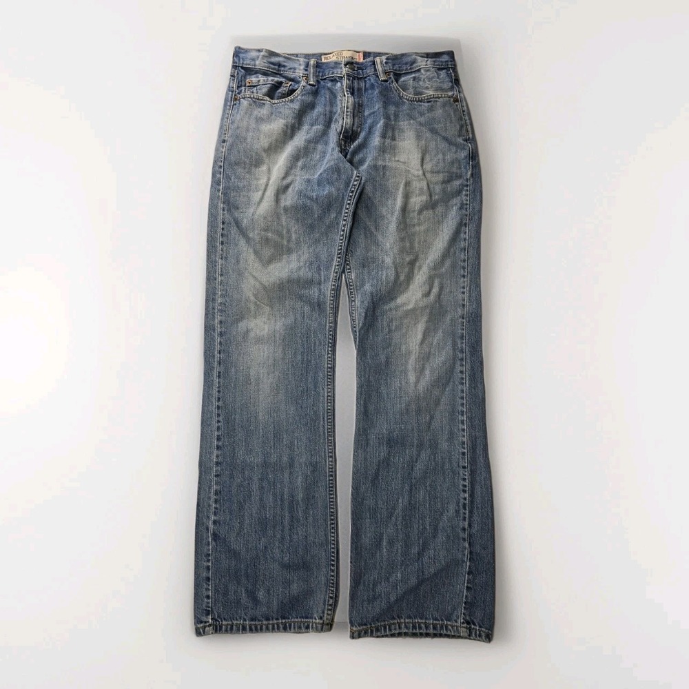 Levi's 559 Men's Jeans 34x34 Blue Relaxed Straight Denim